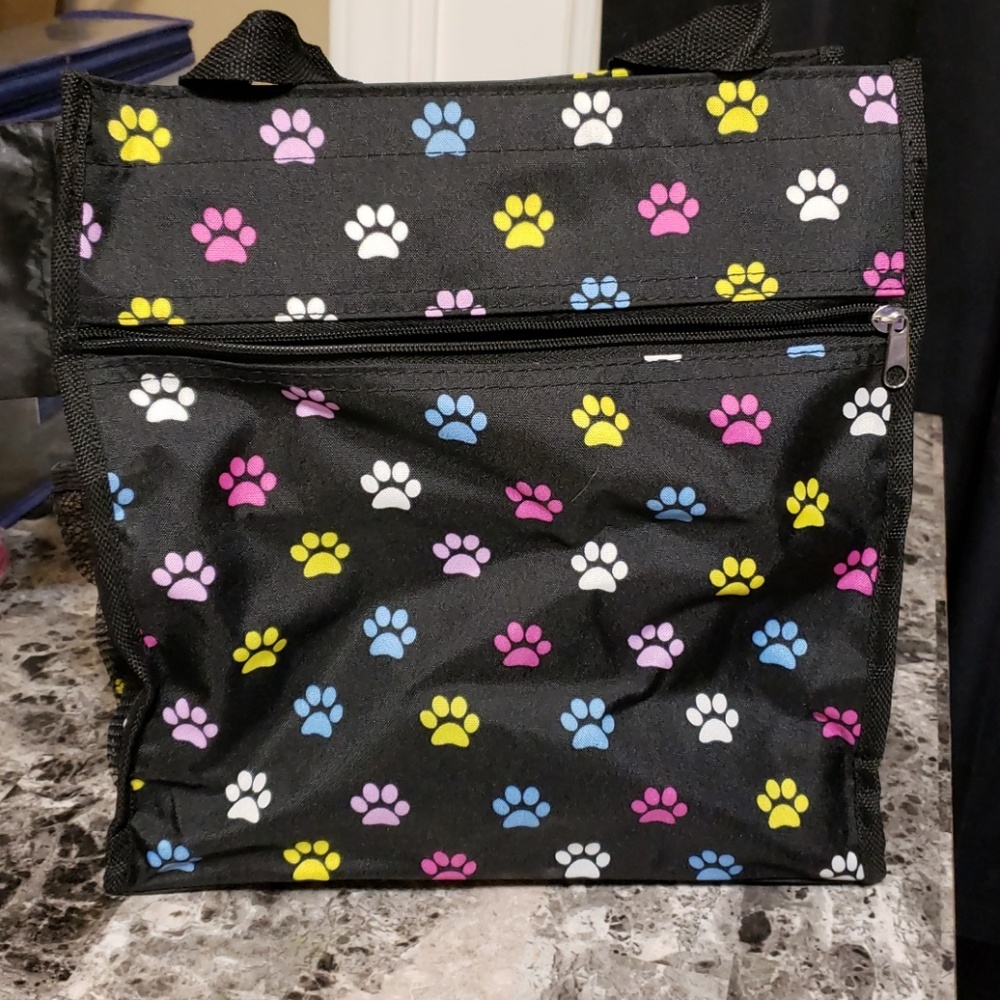 Paw print bag